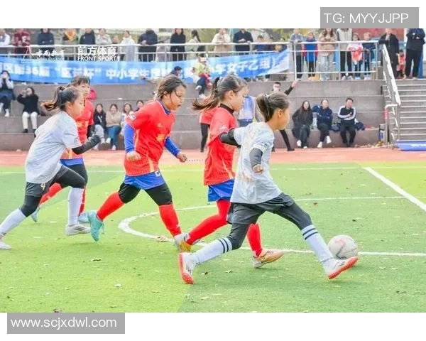 校园青春活力四射学生们在绿茵场上尽情踢足球的精彩瞬间